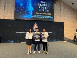 3 Siswa SMA Asal Surabaya Sabet Grand Prize di Global Youth Forum 2024