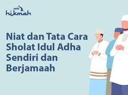 Niat dan Tata Cara Sholat Idul Adha Sendiri-Berjamaah