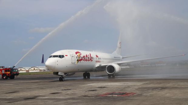 Maskapai Batik Air kini melayani penerbangan langsung rute  rute Canberra-Denpasar melalui Bandara I Gusti Ngurah Rai, Bali. (Foto: Dok. Humas Bandara Ngurah Rai)