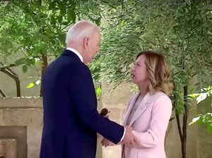 Momen Biden Kena Tegur PM Italia gegara Telat Datang Momen Biden Kena Tegur PM Italia gegara Telat Datang