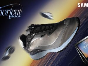 Samsung Bikin Sneakers Pintar yang Bisa Kontrol HP