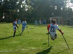 Kemeriahan Trofeo Pesepak Bola Amputasi Malang Raya di Stadion Gajayana