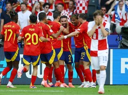 Spanyol Vs Kroasia: La Furia Roja Menang 3-0