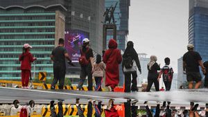 Suasana CFD Jakarta Jelang Idul Adha