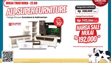 Furniture di Transmart Full Day Sale Murahnya Kebangetan!