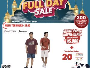 Pakaian Pria Obral Gede-gedean Hari Ini di Transmart Full Day Sale!