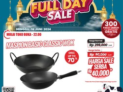Transmart Full Day Sale Balik Lagi, Harga Wajan Cuma Rp 50 Ribu!