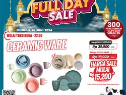 Alat Makan Keramik di Transmart Full Day Sale Murah Banget! Buruan Serbu