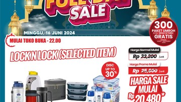 Tempat Makan &amp; Minum Murah Meriah Cuma di Transmart Full Day Sale!