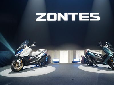 Lihat Lebih Dekat Zontes 350, Matic Bongsor Seharga Rp 63 Jutaan