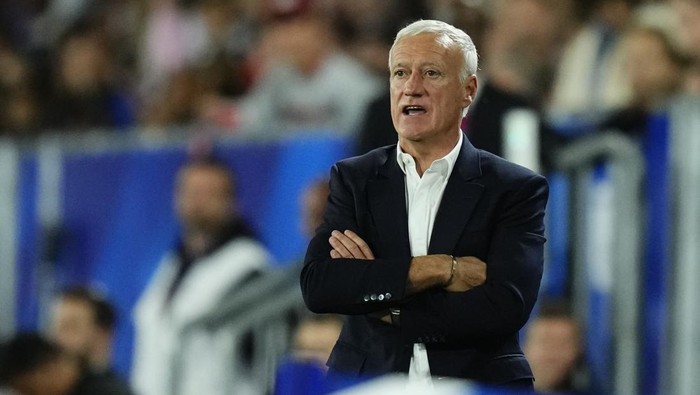 Didier Deschamps head coach of France during the friendly match between France and Canada at Nouveau Stade Bordeaux on June 9, 2024 in Bordeaux, France.  (Photo by Jose Breton/Pics Action/NurPhoto via Getty Images)