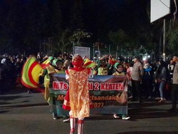 Sambut Idul Adha, Ratusan Remaja Masjid Klaten Ikuti Lomba Takbiran