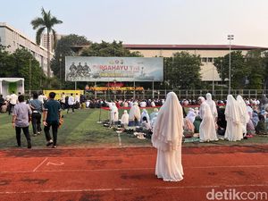 Polda Metro Jaya Gelar Salat Idul Adha, Eks Menag Lukman Hakim Jadi Khatib