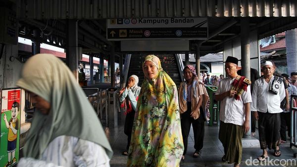 Suasana Hari Raya Idul Adha di Kampung Bandan