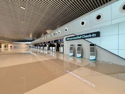 Jalur Terminal Baru di Bandara Hasanuddin Makassar, Mobil Lewat Fly Over