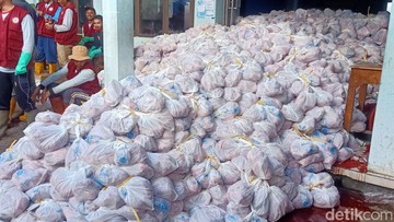 Penampakan Daging Kurban 'Banjiri' Dusun Krajan Banjarnegara