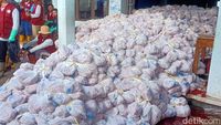 Penampakan Daging Kurban Banjiri Dusun Krajan Banjarnegara