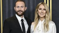 Foto: Momen Langka Celine Dion Tampil di Karpet Merah Bersama Putranya