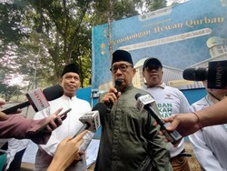 Istiqlal Potong 72 Hewan Kurban, Bakal Dibagikan ke 25 Ribu Warga