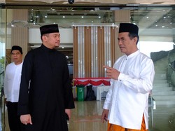 30 Menit Silaturahmi Politik Amran-Adnan terkait Pilgub Sulsel