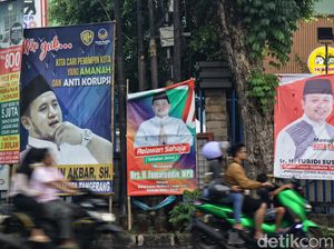 Pendaftaran Pilkada Belum Dimulai, Perang Spanduk Sudah Ramai