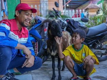 Berbagi di Hari Raya Idul Adha, Pertamina Salurkan 4.493 Hewan Kurban