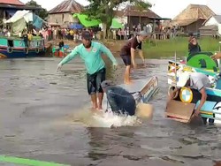 Speedboat Wisata Bawa 10 Remaja Ogan Ilir Terbalik, 2 Penumpang Tenggelam