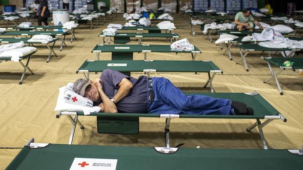 Kondisi Pengungsi Kebakaran Hutan di New Mexico