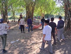 Perangi Judi, Arena Sabung Ayam di Lekok Pasuruan Digerebek