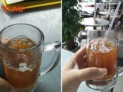 Beli Es Lemon Tea, Pelanggan Kecewa Tak Ada Potongan Lemon