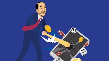 Jokowi Tabuh Genderang Perang Sikat Judi Online