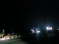 Kelengkapan Lampu Jalan di Jalan Bypass BIL-Mandalika Dicuri Lagi!