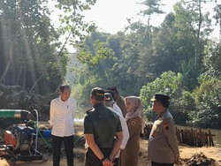 Jadi Lokasi Kunker Jokowi, Pompa Air di Tumpukan Klaten Airi 124,9 Ha