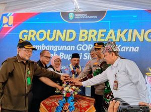 Genjot Potensi Atlet, Bupati Situbondo Resmikan Pembangunan GOR Bung Karna Genjot Potensi Atlet, Bupati Situbondo Resmikan Pembangunan GOR Bung Karna