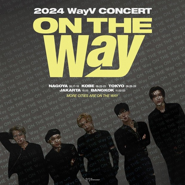 Poster konser WayV 'On The Way'