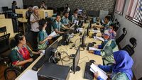 Semangat Penyandang Disabilitas Ikut Pelatihan Komputer
