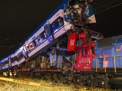 Penampakan Tabrakan Kereta di Chile, 1 Orang Tewas-9 Lainnya Terluka