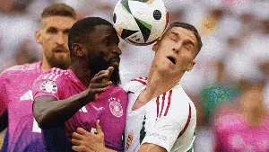 Momen Duel Udara Paling Kocak di Euro 2024