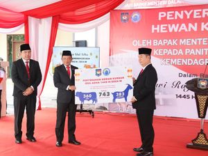 Serahkan 743 Hewan Kurban, Mendagri Tito Kutip Kisah Nabi Ibrahim & Ismail