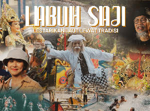 Labuh Saji, Merawat Tradisi Sekaligus Lestarikan Ekosistem Laut Labuh Saji, Merawat Tradisi Sekaligus Lestarikan Ekosistem Laut