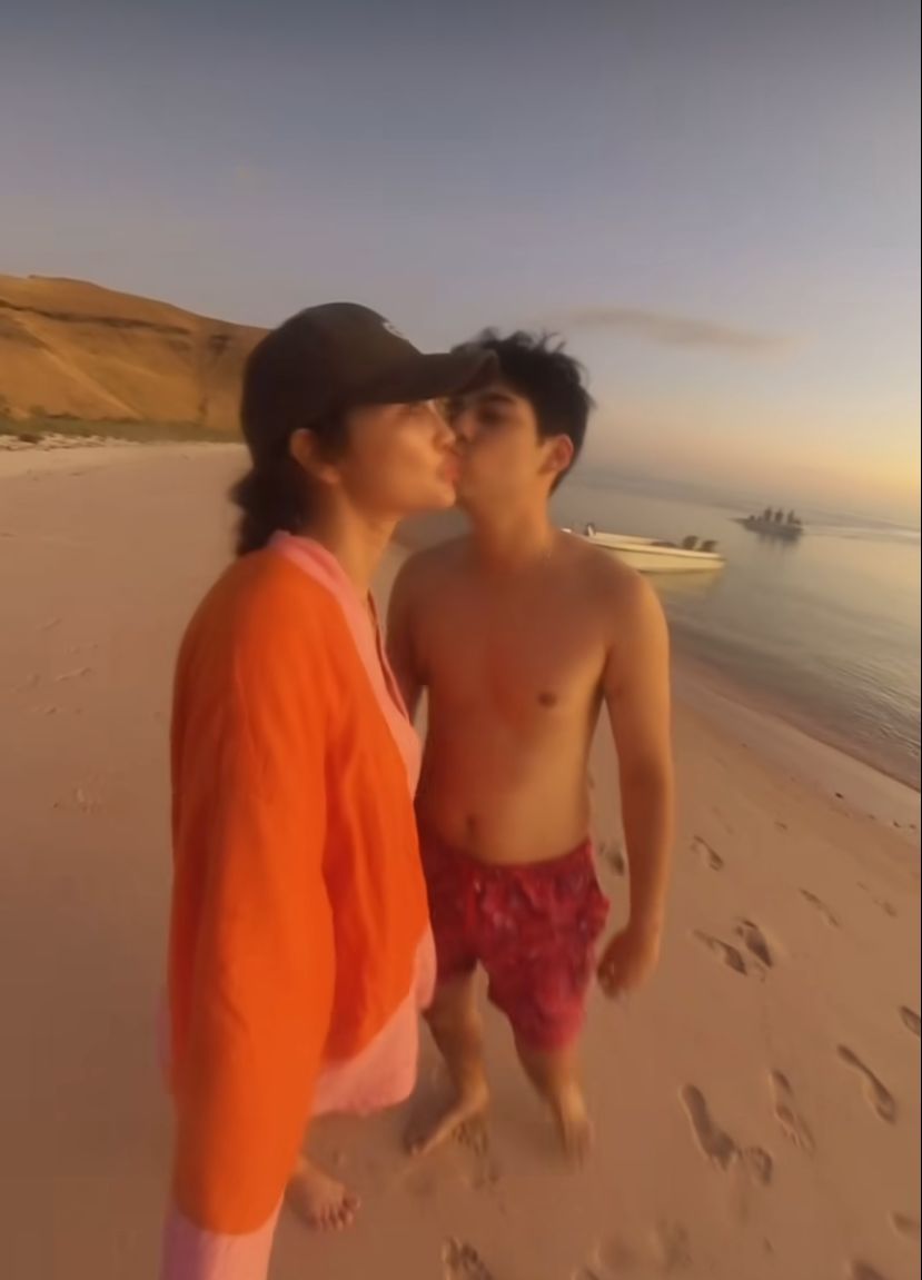 Luna Maya dan Maxime Bouttier