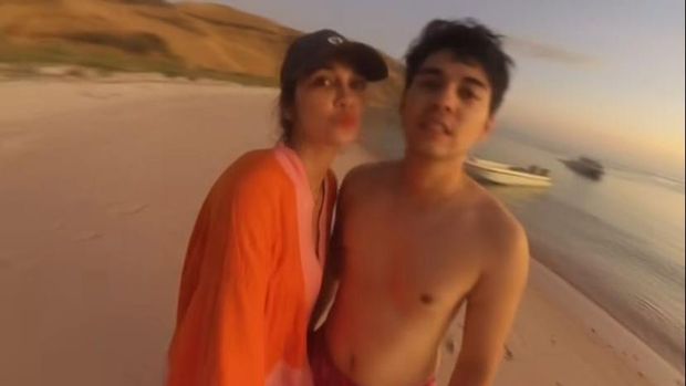 Luna Maya dan Maxime Bouttier