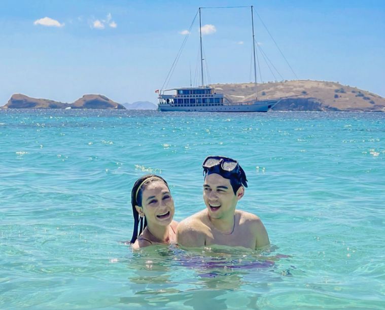 Luna Maya dan Maxime Bouttier