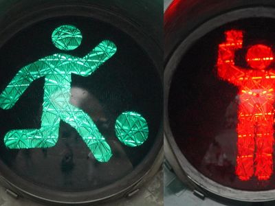 Meriahkan Euro 2024, Jerman Modifikasi Traffic Light Bernuansa Sepakbola