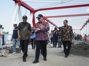Penghubung Kabupaten-Kota Kediri, Jembatan Jongbiru Bakal Diresmikan Juli