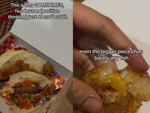 Pesanan Taco Zonk Rp 85 Ribu, Toppingnya Ikan Kecil dan Berminyak! Pesanan Taco Zonk Rp 85 Ribu, Toppingnya Ikan Kecil dan Berminyak!