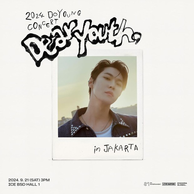 Poster konser solo Doyoung NCT di Jakarta/ Foto: instagram.com/dyandraglobal