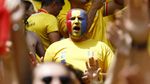 Potret Face Paint Suporter Paling Nyentrik di Euro 2024