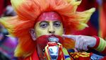 Potret Face Paint Suporter Paling Nyentrik di Euro 2024