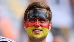 Potret Face Paint Suporter Paling Nyentrik di Euro 2024